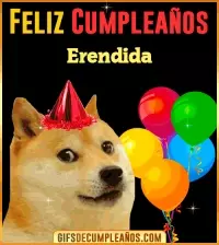 GIF Memes de Cumpleaños Erendida